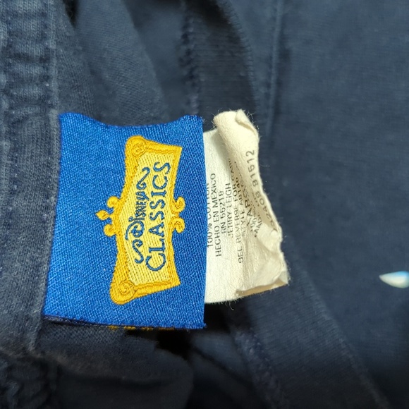 Vintage Disney Classics Jerry Leigh Bambi and Thumper T-shirt Size Large in Blue - Picture 5 of 9